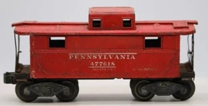 Vintage Lionel Trains O Gauge Post War Pennsylvania Metal Caboose 2472 477618 - Picture 1 of 5