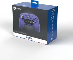 Wireless Hori pad Controller for Steam luminous violet HPC-068 from Japan - Picture 1 of 8