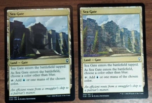 1x Sea Gate *ERROR DE IMPRESIÓN* IMAGEN A LA DERECHA - CASI NUEVO - CML: Battle for Baldur's Gate - Imagen 1 de 1