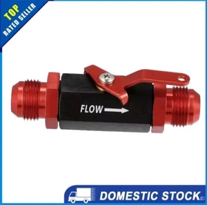Universal AN12 Shut Off Valve Fitting Male Shut Off Valve Fuel Fitting Pack of 1 - Bild 1 von 8