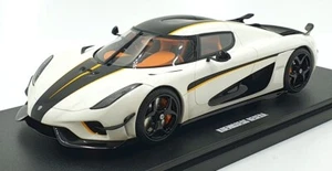 GT Spirit 1/18 Scale Resin GT391 - Koenigsegg Regera - White/Black - Picture 1 of 5