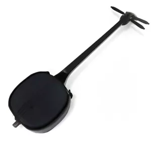 Neu Premium ganz schwarz Sanshin-Shamisen Kunsthaut Made in Japan - Bild 1 von 29