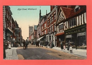 High Street Whitchurch PC unbenutzt Ref R615 - Bild 1 von 1