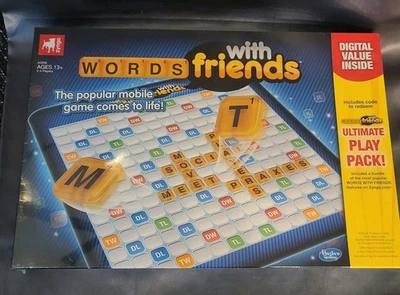WORDS WITH FRIENDS Board Game (Zynga/Hasbro Gaming) - New Family Party - Image 1 of 4