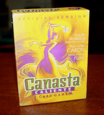 Canasta Caliente Card Game Official Version - Hasbro 2001 - Image 1 of 4