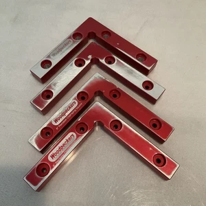 (4) Woodpeckers Clamping Squares Aluminum 6" x 1" x 3/4" - Picture 1 of 10