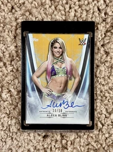 Alexa Bliss On-Card Auto 10/10 - 2020 Topps WWE Undisputed Autographs - Bild 1 von 2