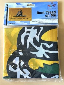 Don’t Tread On Me. 3’ X 5’ Grommet Flag. New. - Picture 1 of 6