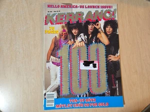Kerrang! US Launch Heavy Metal Magazine No. 100 Motley Crue on Cover - Picture 1 of 8