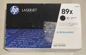 HP LASERJET 89X (CF289X) Black Toner Cartridge - Picture 1 of 1