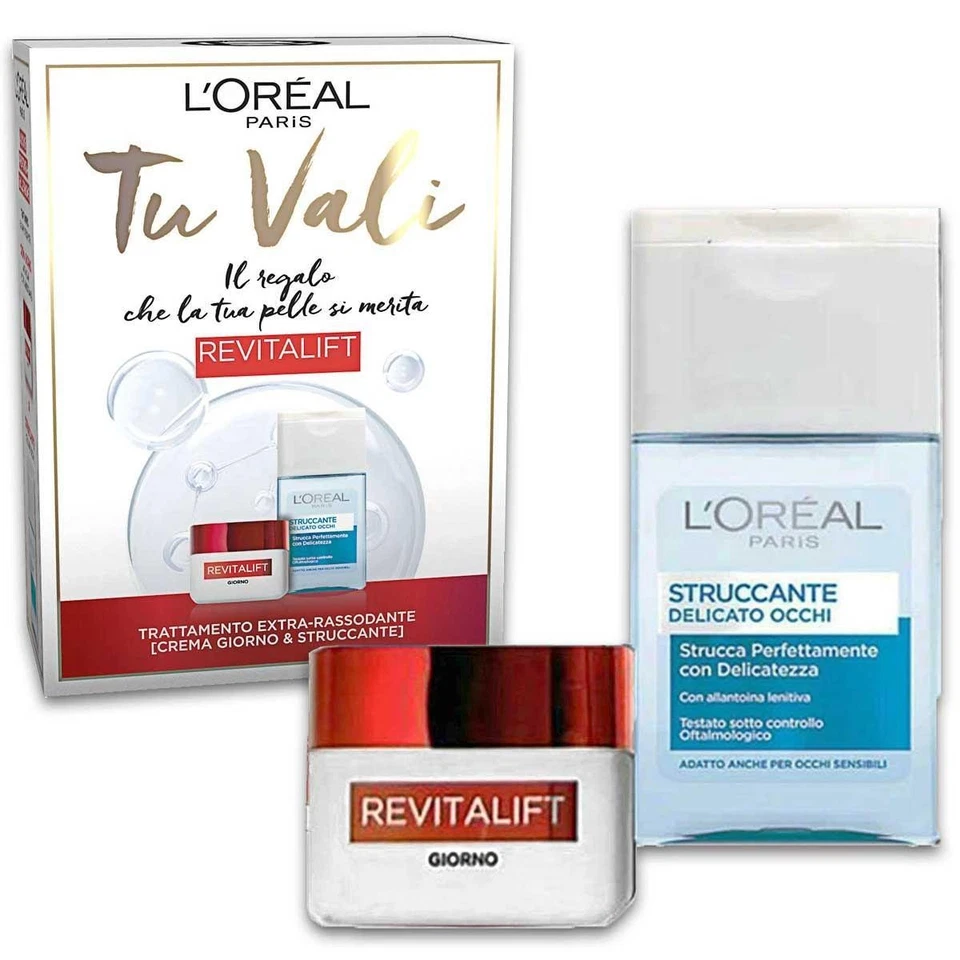 L'Oreal Coffret L'Oreal Revitalift Crema Facial Anti Edad Reafirmante Hidratante Regalo Foto 1 de 1