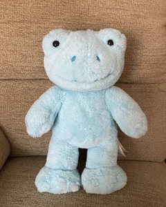 Juguete suave de peluche Build A Bear azul claro Skies Frog - Imagen 1 de 7