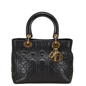 Dior Lady Dior Canage Handbag Women 【Used】 - Picture 1 of 13