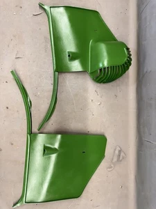 1969 1970 Chevy Impala Belair Biscayne Caprice A/C Fresh Air Vent Kick Panels - Picture 1 of 18
