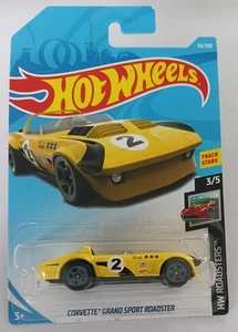 2019 Hot Wheels CORVETTE GRAND SPORT ROADSTER HW ROADSTERS 3/5 - Picture 1 of 2