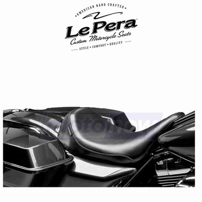 Le Pera Silhouette Solo Seat for 2008-2020 Harley Davidson FLHR Road King - ch - Изображение 1 из 4