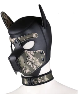 Pride CSD Puppy Mascarilla Hombre Máscaras Festival PERRO Perro Cachorros Play Gay Fashion - Imagen 1 de 13