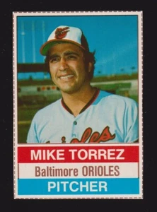 1976 Hostess #139 Mike Torrez Baltimore Orioles (volle Linien) fast neuwertig + B - Bild 1 von 2