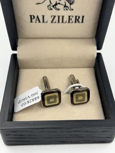 Neu mit Etikett. Pal Zileri Edelstahl - Manschettenknöpfe - Bild 1 von 4