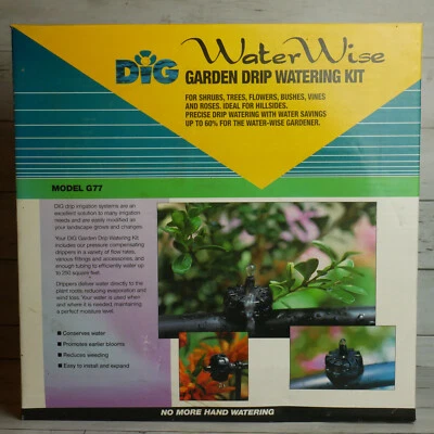 Kit de riego por goteo para jardín excavador Water Wise modelo G77 mangueras de 50 piezas y 100 pies LEER DESC Foto 1 de 4