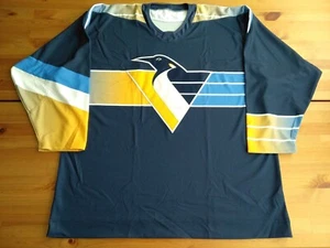 Klein (44ccm/50adi.) Navy Col. Blue Gold Pittsburgh Robopen Pens Pinguine Trikot - Bild 1 von 16