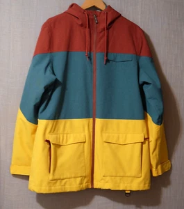 ¡Nuevo sin etiquetas! Chaqueta de esquí de snowboard impermeable Aperture bloques de colores para mujer XL #H55-59 - Imagen 1 de 11