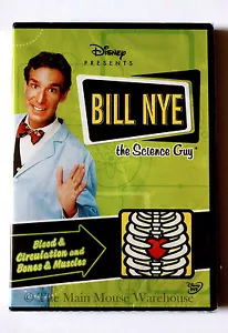 Bill Nye The Science Guy Blutzirkulation und Knochen & Muskeln pädagogische DVD - Bild 1 von 2