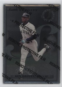 1996 Leaf Preferred Steel Ken Griffey Jr #52 HOF