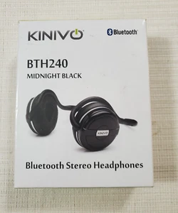 BTH240 Bluetooth Headphones (Black, On-Ear, Wireless Music, Hands-Free Callin... - Picture 1 of 6