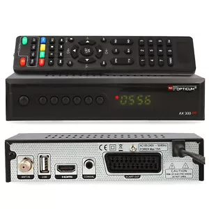 RED OPTICUM AX 300 Plus Full HD Receptor Satelital - DVB-S2 - HDMI - SCART - Imagen 1 de 7