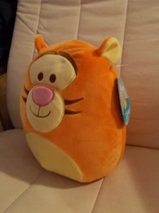 KELLYTOY DISNEY SQUISHMALLOWS TIGGER PLUSH TOY NWT - Picture 1 of 3