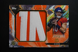 2024 Topps Inception RC Rookie Jerseys Relic Orange #RJR-BN Bo Nix 11/50 -X1 - Bild 1 von 5