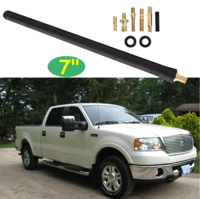 Antena AM/FM corta de radio de repuesto para automóvil de 7 pulgadas para Ford F-150 F150 1980-2008 Foto 1 de 4