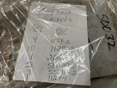 OEM Troy bilt прокладка лот No 1 различные прокладки новый из старых запасов - Изображение 1 из 3