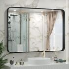 TETOTE 40x30 Inch Black Frame Mirror, Bathroom Vanity Mirror for 40x30,