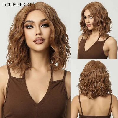 LOUIS FERRE Lace Front Wig Light Brown Blonde Wigs for Women Lace Frontal Wigs - Image 1 of 4