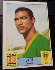 PANINI WORLD CUP MEXICO 70 ANNO 1970 football RARE CARD DIDI BRASIL - Picture 1 of 2