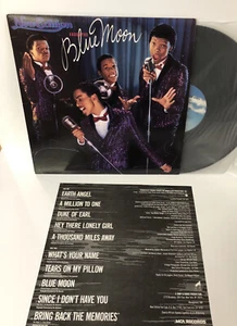 New Edition Bobby Brown  Under The Blue Moon Vinyl Album 33RPM - Foto 1 di 2