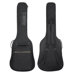 39 Inch Electric Guitar Bag Soft Guitar Case, 6 MM Thick Padded Electric Guit... - Picture 1 of 6