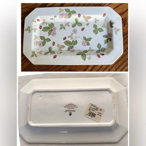 Padrão Wedgwood Wild Strawberry**ESCOLHA item no menu suspenso** - Imagem 1 de 1