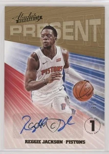 Panini Absolute Memorabilia Present 2018-19/75 Reggie Jackson #PR-RJK automático - Imagen 1 de 4