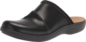 Clarks Women's Laurieann Ella Clogs, Black, 9.5 Med, New w/ Box - Picture 1 of 15