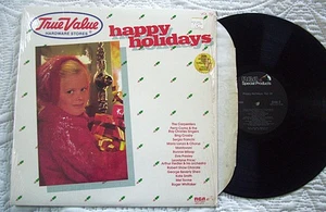 True Value Happy Holidays # 20 Record Christmas Elvis, Carpenters, Bing Crosby.. - Picture 1 of 3