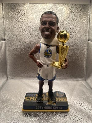 Draymond Green Golden State Warriors 2017 Campeones de la NBA Bobblehead NBA Foto 1 de 4