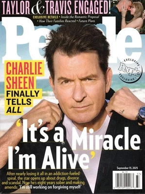 People Sept. 15 2025 Charlie Sheen Taylor Swift Tracee Ellis Ross Tom Pelphrey - Image 1 of 4