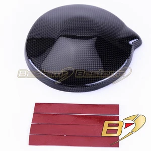 2006-2012 Triumph Daytona 675 Carbon Fiber Stator Clutch Cover Crash Guard Panel - Picture 1 of 4