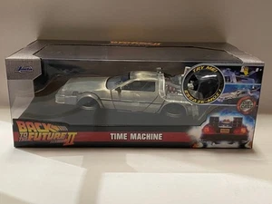 1:24 Regreso al futuro II Máquina del tiempo JADA Diecast coche - Imagen 1 de 3
