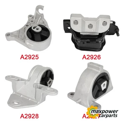 4Pcs Engine Motor & Trans Mount For Dodge Grand Caravan 4861269AB 4861271AD - Изображение 1 из 4