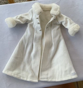 American Girl Rubí Vestido de Baile Conjunto Vestido de Vacaciones Abrigo solo Blanco - Imagen 1 de 7