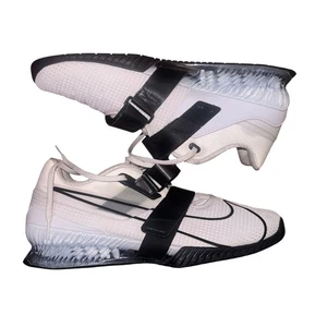 Nike Romaleos 4 White Weightlifting Shoes Men’s Size 12 CD3463-101 - Picture 1 of 7